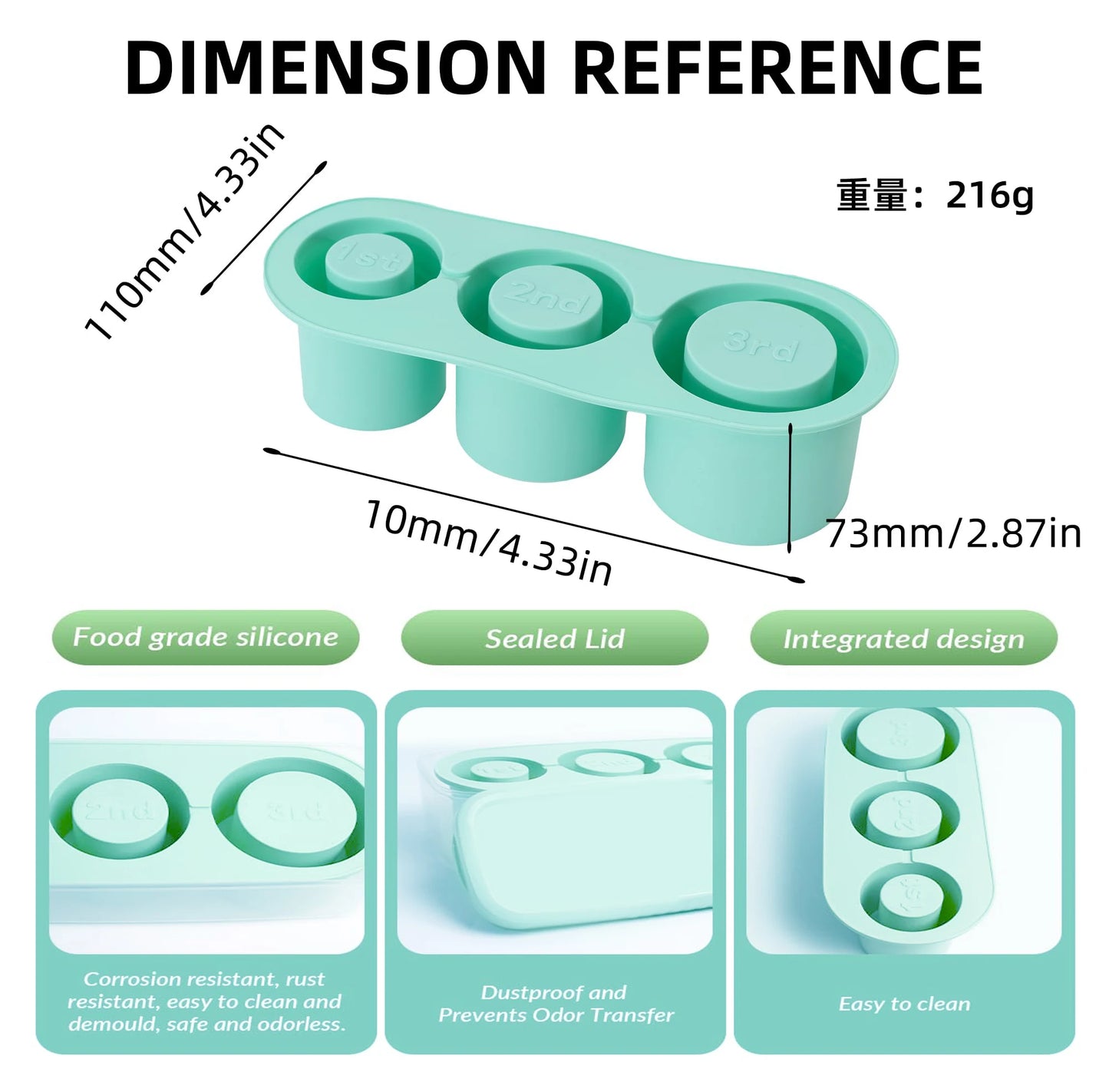 AlloChill™ Ice-Cube Tray Set